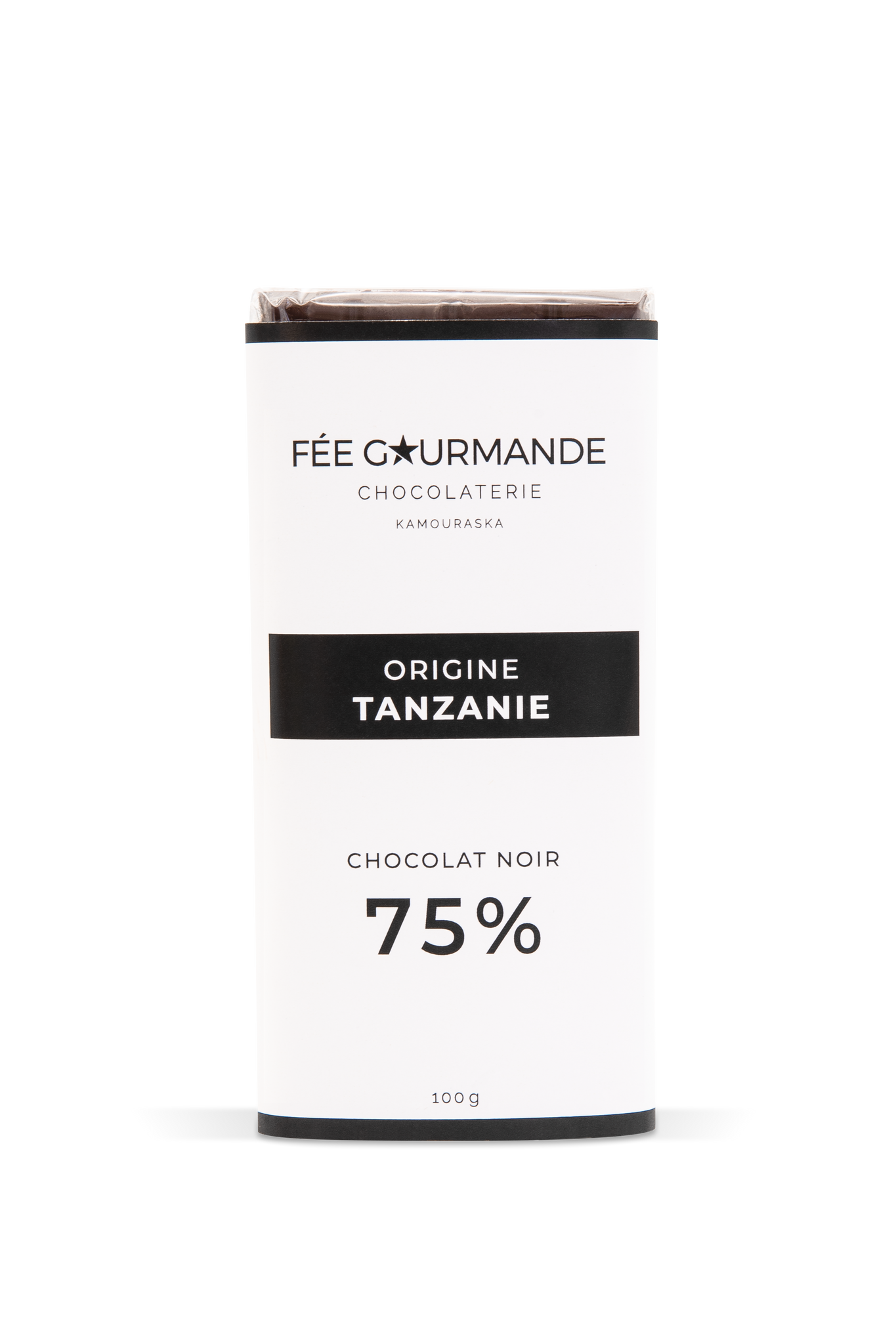 Tablette Origine Rare Tanzanie Noir 75%